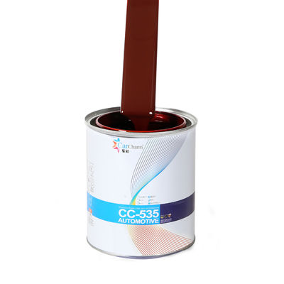 लंबे समय तक चलने वाली फिनिश के लिए पेशेवर नारंगी लाल कार पेंट टॉप कोट 5L