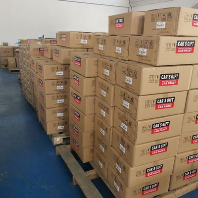 1K पन्ना पीला अच्छा आसंजन मजबूत कवरिंग पावर उच्च क्रोमा कार पेंट बेसकोट
