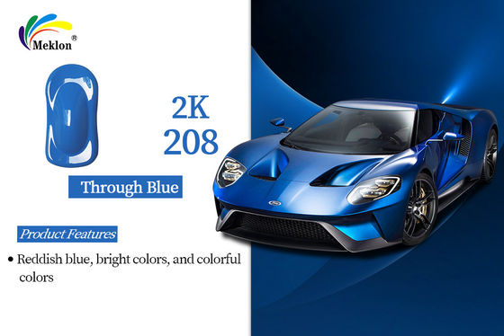 स्थिर 2K कार पेंट टॉप कोट हानिरहित क्षार प्रतिरोधी विरोधी यूवी