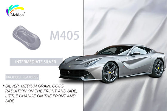 टिकाऊ मोती धातु चांदी कार पेंट मौसम प्रतिरोधी हानिरहित