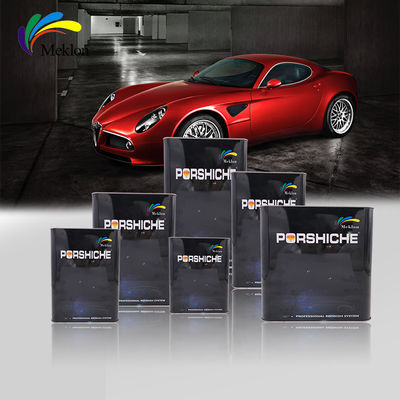 खरोंच प्रतिरोधी कार मोती पेंट टिकाऊ मोल्डप्रूफ लाल रंग