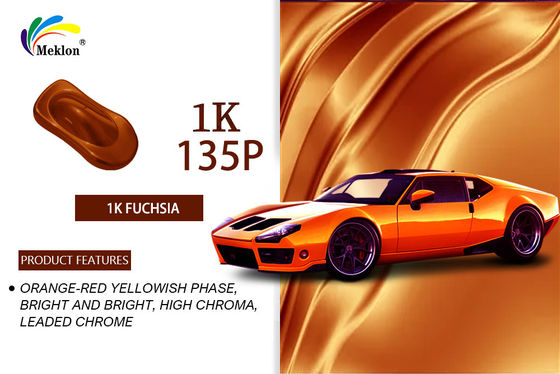 नारंगी लाल एक्रिलिक स्पष्ट कोट ऑटोमोटिव पेंटिंग जलरोधक गैर विषैले