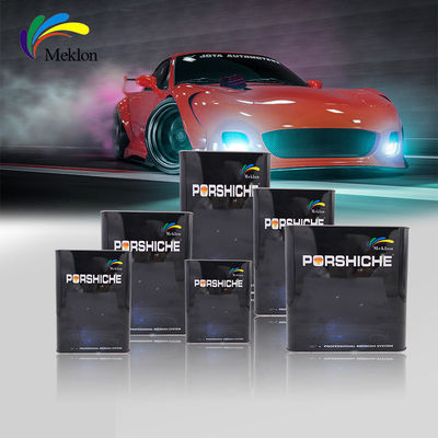 जलरोधक गैर विषैले गुलाबी लाल कार पेंट चमकदार ऑटोमोटिव परिष्करण उत्पाद