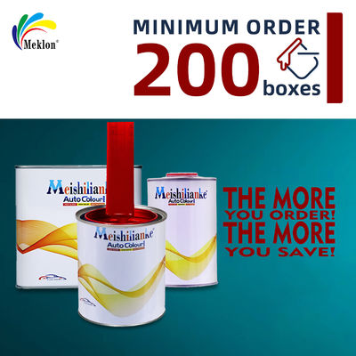 पर्यावरण के अनुकूल कार पेंट बेसकोट रेड ऑटो पेंट लंबे समय तक चलने वाला तरल कोटिंग