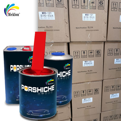 आईएसओ एमएसडीएस कार पेंट टॉप कोट गंधहीन लाल नारंगी रंग पर्यावरण के अनुकूल