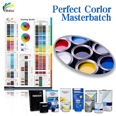 एक्रिलिक राल ऑटो रिफाइन पेंट कार तरल कोटिंग 1K चमकदार नीला