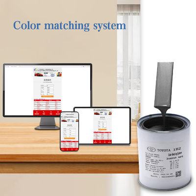 टोयोटा 1बी2 ग्रे सिल्वर ऑटोमोटिव पेंट और डीलरों और थोक विक्रेताओं के लिए टिकाऊ
