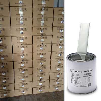 खरोंच प्रतिरोधक होंडा NH552M 1K हल्का ग्रे चांदी एक्रिलिक कार पेंट