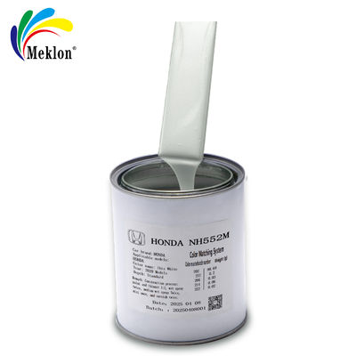 खरोंच प्रतिरोधक होंडा NH552M 1K हल्का ग्रे चांदी एक्रिलिक कार पेंट