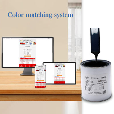 मूल फ़ैक्टरी ग्रेड रंग निसान BM1 1K नीला पर्ल कार पेंट पर्यावरण के अनुकूल फ़ॉर्मूला