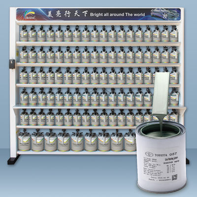 Toyota 057 1k व्हाइट पर्ल एक्रिलिक कार पेंट फ़ैक्टरी डायरेक्ट सप्लाई, फ़ास्ट-ड्राई इको-फ्रेंडली वाटरबोर्न फ़ॉर्मूला के साथ