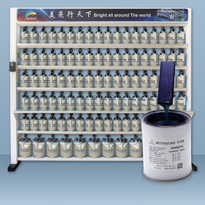 उच्च-प्रदर्शन उत्पादन प्रणाली के साथ मित्सुबिशी मॉडल के लिए समर्पित बिक्री रीफिनिश कार पेंट