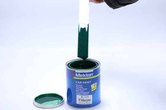 उच्च प्रतिरोधी और खरोंच प्रतिरोधी, मूल पीले हरे रंग की कार पेंट के साथ मेल खाता है