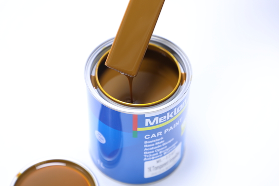 उच्च लागत-प्रभावी और बहुउद्देशीय आयरन येलो कार पेंट, ऑटोमोटिव रीफिनिशिंग कार पेंट के लिए टिकाऊ और तेजी से सूखने वाला