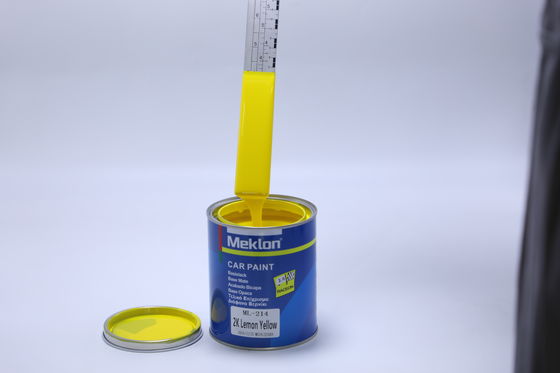 मौसम प्रतिरोधी और गर्मी प्रतिरोधी नींबू पीला गर्म बिक्री कार पेंट