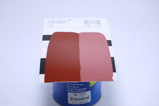 पहनने के प्रतिरोधी और संक्षारण प्रतिरोधी लोहे का लाल कार पेंट