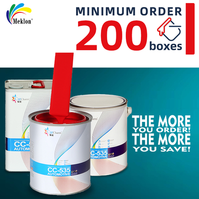 लोकप्रिय लाल तेजी से सूखने वाली कार पेंट कारखाने प्रत्यक्ष बिक्री और उच्च गुणवत्ता