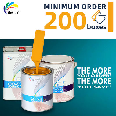 उच्च प्रदर्शन वाली, तेज़ी से सूखने वाली ऐक्रेलिक सनी येलो UV-प्रूफ कार पेंट