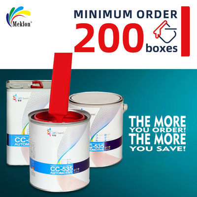 उच्च प्रदर्शन लौ क्रिमसन त्वरित सुखाने कार पेंट 1K कार पेंट