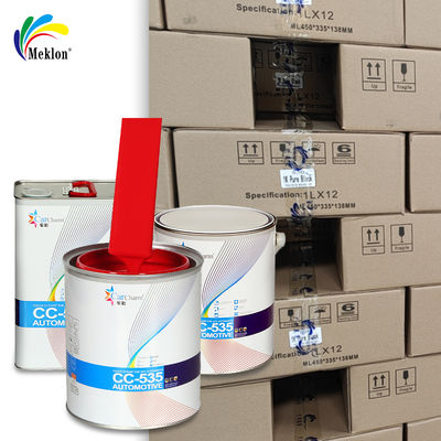 उच्च प्रदर्शन लौ क्रिमसन त्वरित सुखाने कार पेंट 1K कार पेंट