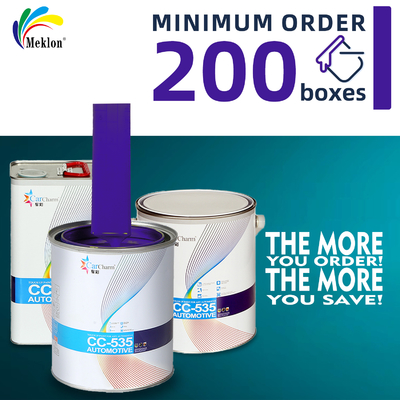 उच्च प्रदर्शन बैंगनी उन्नत यूवी प्रतिरोधी 1k ऑटोमोटिव पेंट