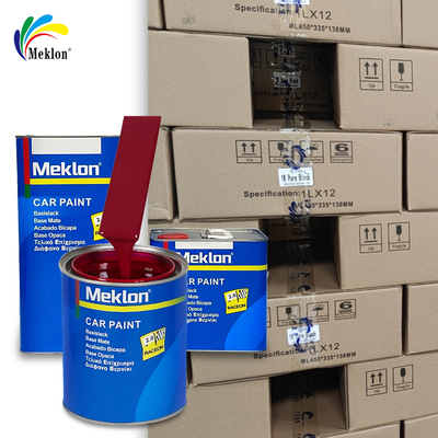 1K2K कार पेंट उच्च अभिव्यक्ति शक्ति और उच्च कवरेज के साथ गहरे लाल कार पेंट