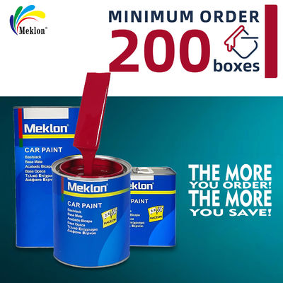 उच्च प्रदर्शन यूवी प्रतिरोधी उज्ज्वल लाल कार मरम्मत पेंट