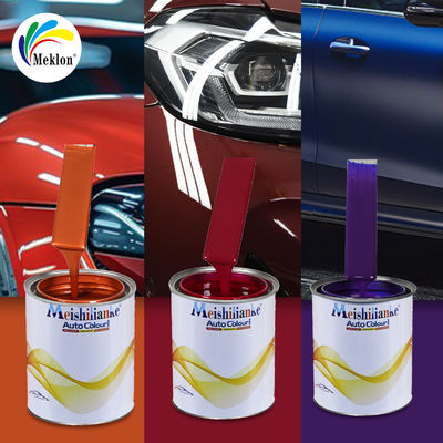 मौसम प्रतिरोधी और यूवी प्रतिरोधी नारंगी लाल कार मरम्मत पेंट