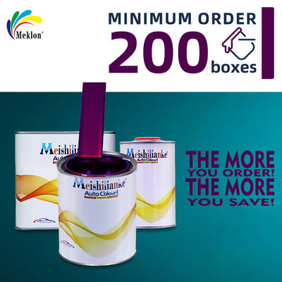 उच्च गुणवत्ता वाले यूवी प्रतिरोधी चमकीले बैंगनी ऑटोमोटिव मरम्मत पेंट की निर्माता सीधी बिक्री