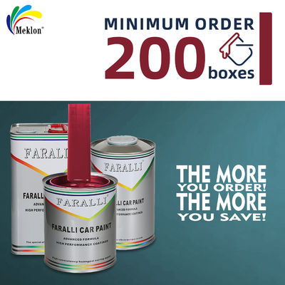 निर्माता प्रत्यक्ष बिक्री खरोंच प्रतिरोधी मौसम प्रतिरोधी सूखी लाल कार मरम्मत पेंट