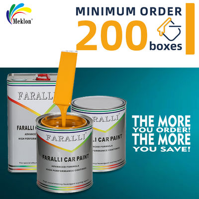 उच्च प्रदर्शन मौसम प्रतिरोधी कम लागत निर्माता प्रत्यक्ष बिक्री पीला कार पेंट