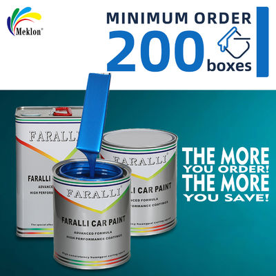 उच्च चमक, घिसाव-प्रतिरोधी और यूवी प्रतिरोधी चमकीला नीला कार मरम्मत पेंट