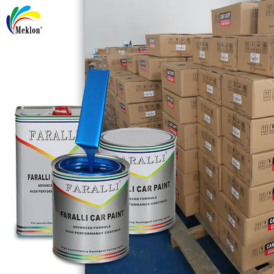 उच्च चमक, घिसाव-प्रतिरोधी और यूवी प्रतिरोधी चमकीला नीला कार मरम्मत पेंट