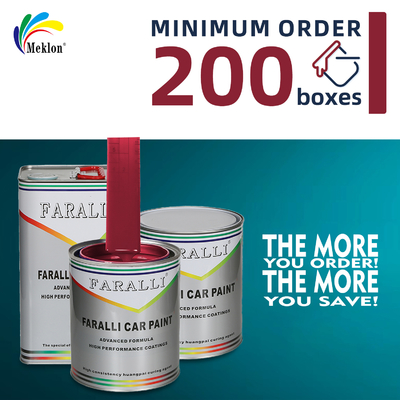 मैट चमकदार तेजी से सूखने वाला लंबे समय तक चलने वाला विरोधी जंग अंगूर लाल कार मरम्मत पेंट