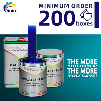 कार स्प्रे पेंटिंग के लिए मूल कारखाने के रंग से मेल खाता है कि तेजी से सुखाने और कुशल गहरे नीले धातु पेंट