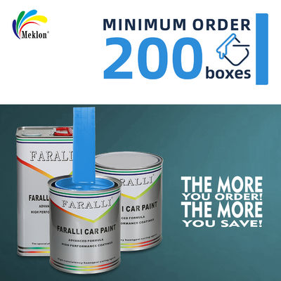 उच्च दक्षता और तेजी से सूखने वाला एक्रिलिक आकाश नीला कार मरम्मत पेंट उच्च प्रदर्शन के साथ