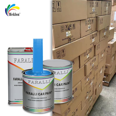 उच्च दक्षता और तेजी से सूखने वाला एक्रिलिक आकाश नीला कार मरम्मत पेंट उच्च प्रदर्शन के साथ