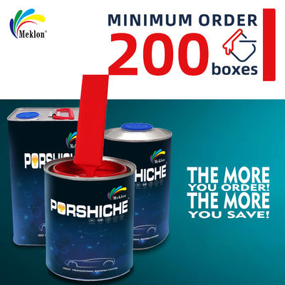 कम VOC स्क्रैच प्रतिरोधी लाल कार स्प्रे पेंट