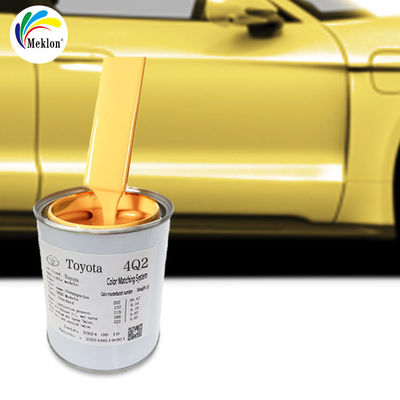 यूवी प्रतिरोधी शैंपेन गोल्ड कार स्प्रे पेंट कम वीओसी