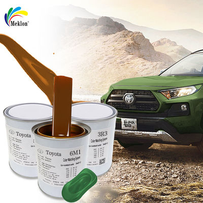 ऑटो रीफिनिशिंग के लिए उच्च चमक गहरे हरे मोती कार स्प्रे पेंट