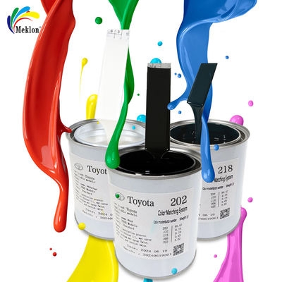 धातु की सतहों के लिए उच्च चमकदार काला 1K मरम्मत पेंट