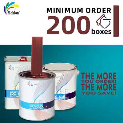 1K2K लोकप्रिय गहरा लाल कुशल और टिकाऊ हाई ग्लॉस कार पेंट