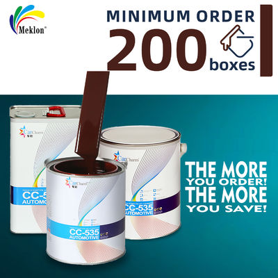 उच्च चमक और यूवी प्रतिरोध के साथ पर्यावरण के अनुकूल कम वीओसी ब्राउन कार पेंट