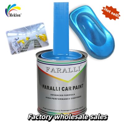नमी प्रतिरोधी तैयार मिश्रित कार पेंट स्काई ब्लू एंटी यूवी मल्टी फंक्शन