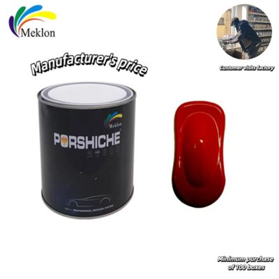 चमकदार लाल धातु चांदी कार पेंट मोल्डो प्रतिरोधी गैर विषैले
