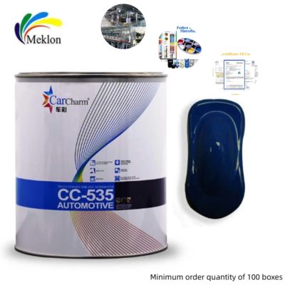 यूवी प्रतिरोध स्प्रे कार रिफाइनिंग पेंट 1K ब्लू कार कोटिंग की मरम्मत के लिए