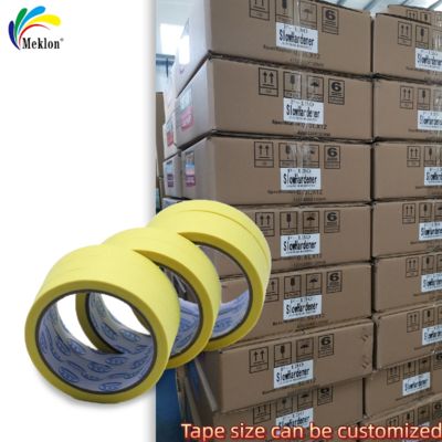 कार स्प्रे पेंट मास्किंग टेप में कोई अवशेष नहीं होता है और इसे साफ करना आसान है