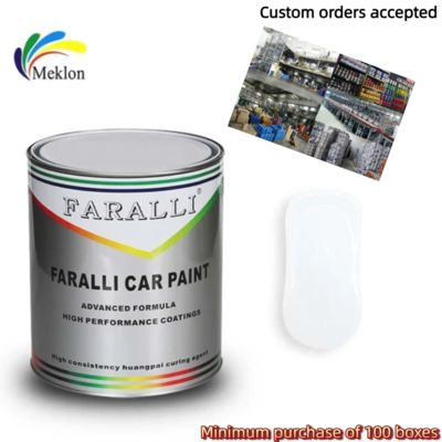 गर्म बिक्री एक्रिलिक कार पेंट तरल ऑटो पेंट्स सिरेमिक कोटिंग शुद्ध सफेद कार पेंट