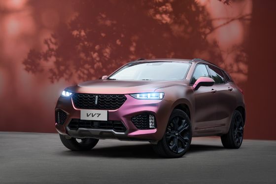 गैर विषैले, तैयार मिश्रित ऑटोमोटिव पेंट, बहुक्रियाशील ब्लैक रोज कार पेंट