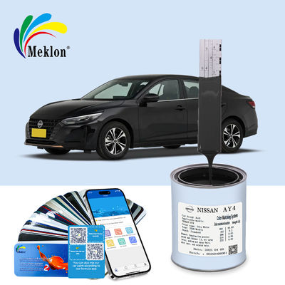 स्टील ग्रे तैयार मिश्रित कार पेंट मौसम प्रतिरोधी एसिड प्रतिरोधी